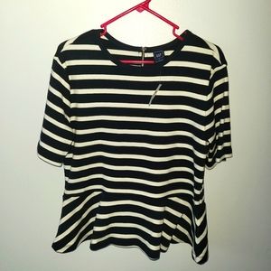 Gap XL Peplum top